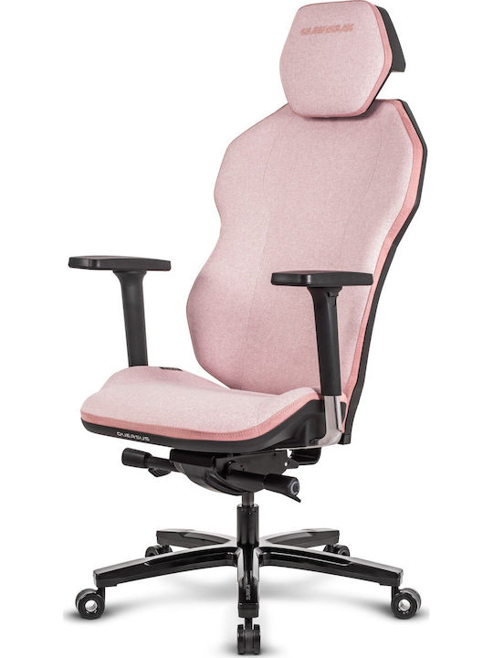 Quersus ICOS.1.1 Fabric Gaming Chair with Adjustable Arms Quartz Rose