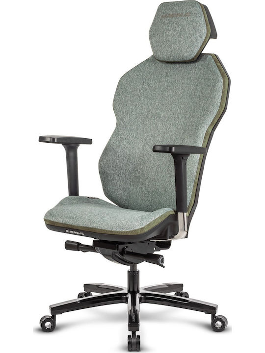 Quersus ICOS.1.1 Геймърски стол с регулируеми подлакътници Army Green