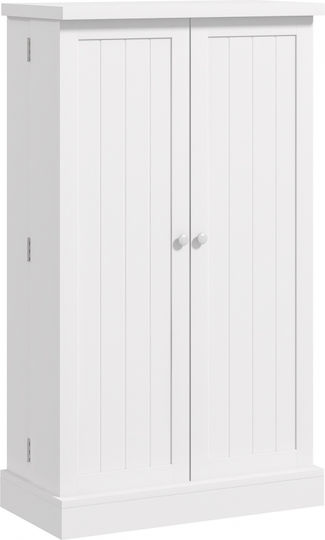Επιδαπέδιο Ντουλάπι Λευκό 60x30x104εκ.