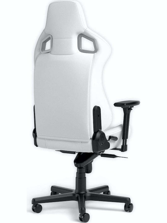Noblechairs Epic Gaming Stuhl mit verstellbaren Armlehnen White Edition