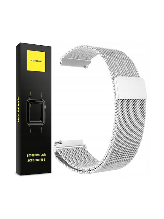 Spacecase Curea Argintie Galaxy Watch (46mm) / Gear S3 Spacecase Curea Argintie Galaxy Watch (46mm) / Gear S3