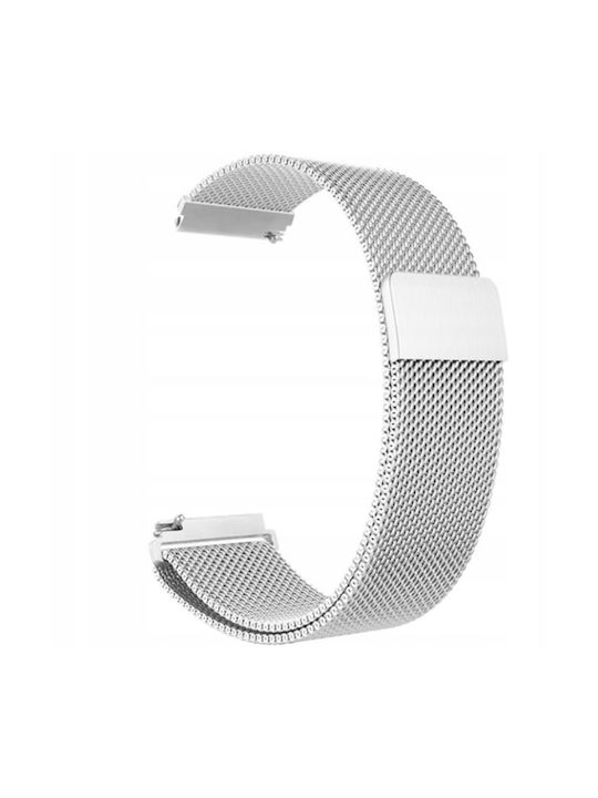 Spacecase Armband Rostfreier Stahl Silber (Galaxy Watch (46mm) / Gear S3)