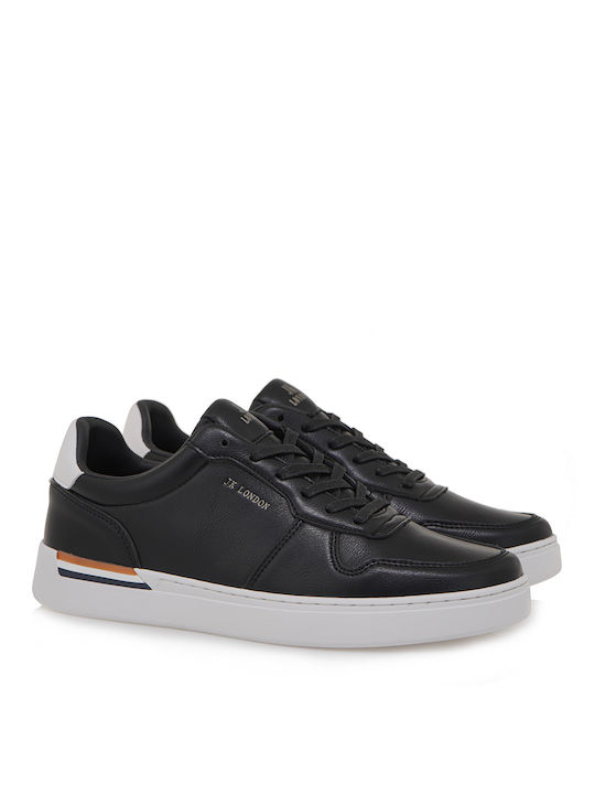 JK London Bărbați Sneakers Black White