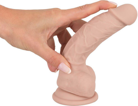 Boss Of Toys Ρεαλιστικό Dildo με Όρχεις και Βεντούζα Flesh 18cm