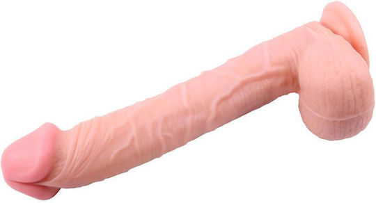 Boss Of Toys Glass Dildo with Balls and Suction Cup
