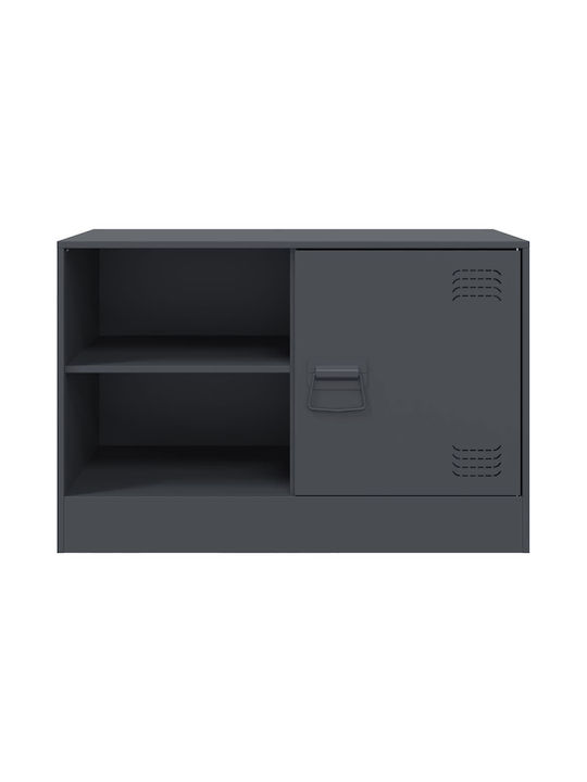 Wohnzimmer TV-Einheit Charcoal L67xB39xH44cm