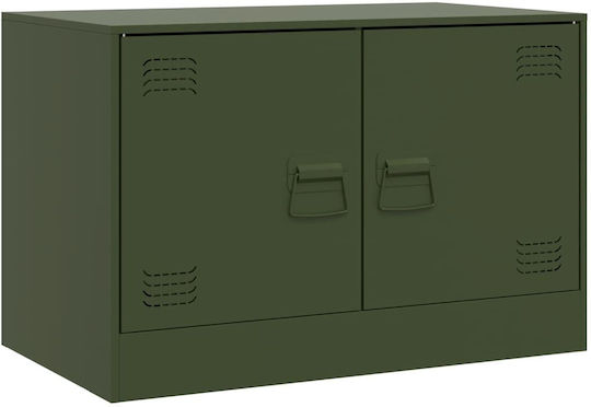 Living Room TV Unit Πράσινο Λαδί