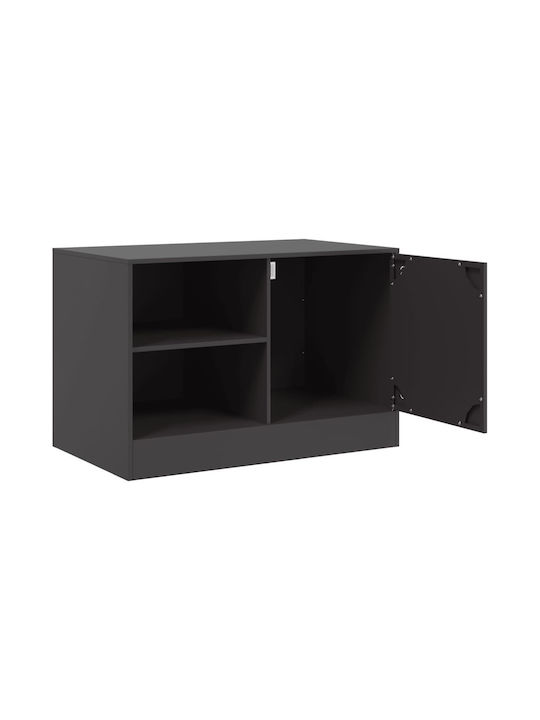 Living Room TV Unit Black L67xW39xH44cm