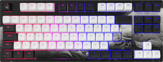 Dark Project DPP 87 Gaming Mechanical Keyboard Tenkeyless with G3MS Sapphire switches and RGB lighting (English UK) INK