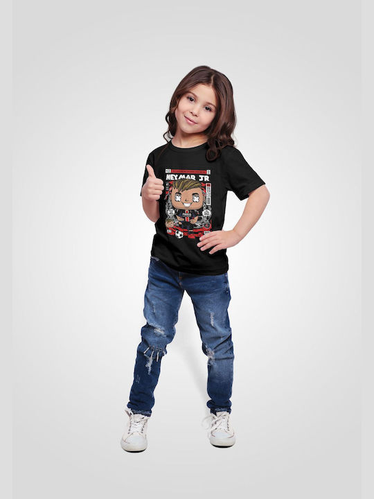 Pop Culture Kids T-shirt Black Neymar Jr