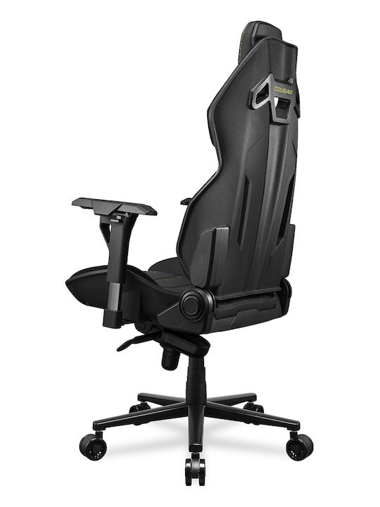 Cougar Hotrod Royal Artificial Leather Gaming Chair with Adjustable Arms Black