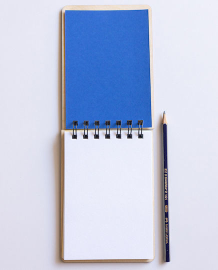 LifeLikes Notizblock Spirale Beige