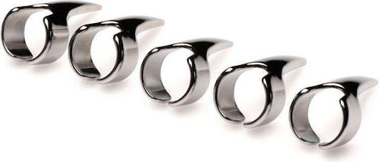 Master Series Rings BDSM Kit σε Ασημί Χρώμα 5τμχ