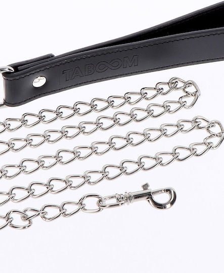 Taboom Chain Leash Κολάρο σε Μαύρο Χρώμα