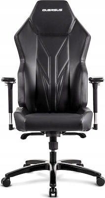 Quersus VAOS.2.3 Artificial Leather Gaming Chair with Adjustable Arms Black Accent