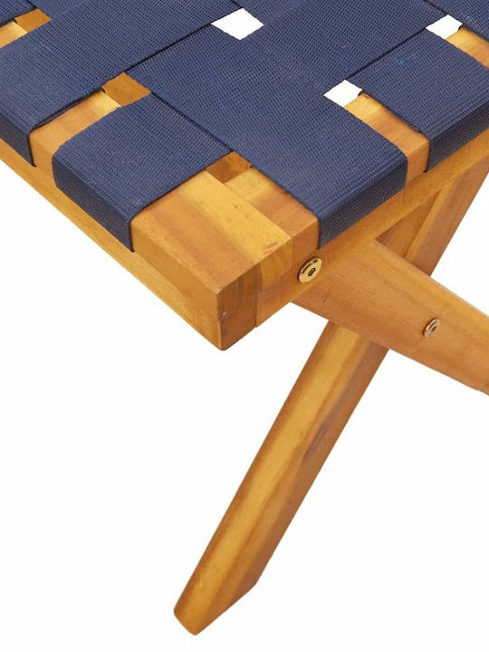 Bench Outdoor Wooden 100x34x42cm