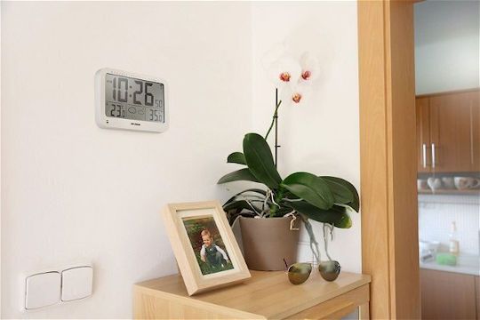 Hyundai WS2331 Wireless Stație meteorologică Digital De masă Argint