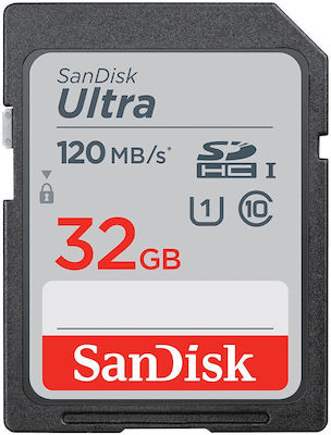 Sandisk Ultra 3-Pack SDHC 32GB Class 10 U1 UHS-I