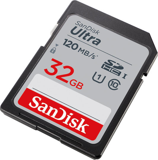Sandisk Ultra 3-Pack SDHC 32GB U1 UHS-I 120MB/s