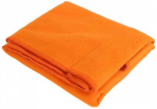 Acecamp Πετσέτα Microfiber Προσώπου σε Θήκη Πορτοκαλί 40x60εκ.