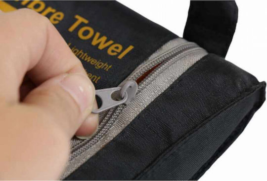 Acecamp Πετσέτα Microfiber Προσώπου σε Θήκη Πορτοκαλί 40x60εκ.