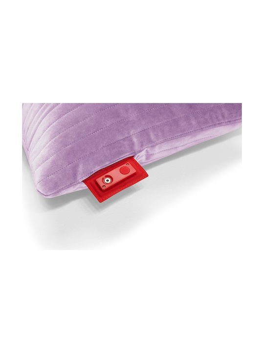Fatboy Sofa Cushion Hotspot Lungo Line Velvet Lilac 40x55cm