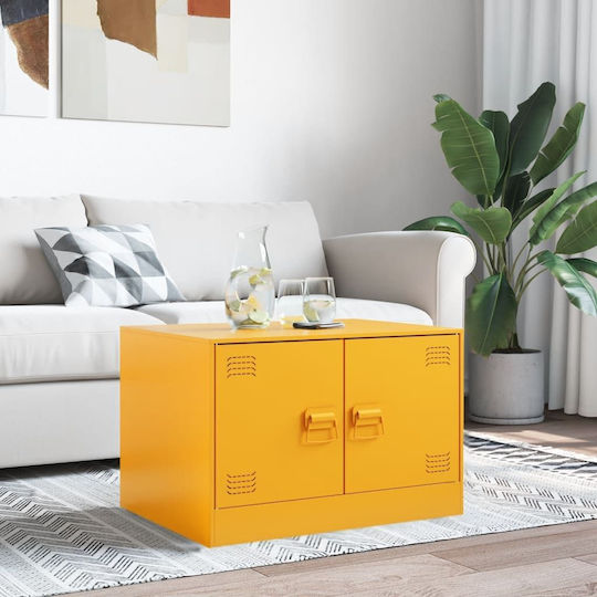 Tisch für kleine Außenbereiche Stabil Yellow 67x50x44cm