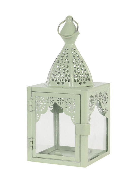 Koopman Metallic Lantern Green