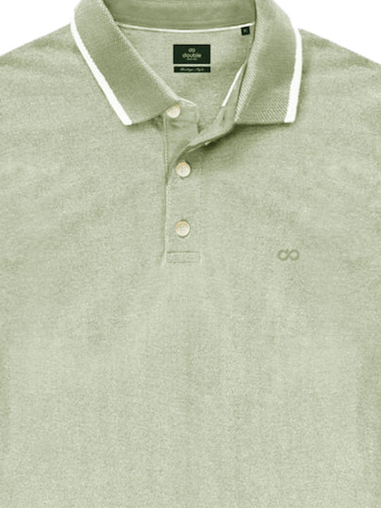 Polo T-shirt Olive Melange