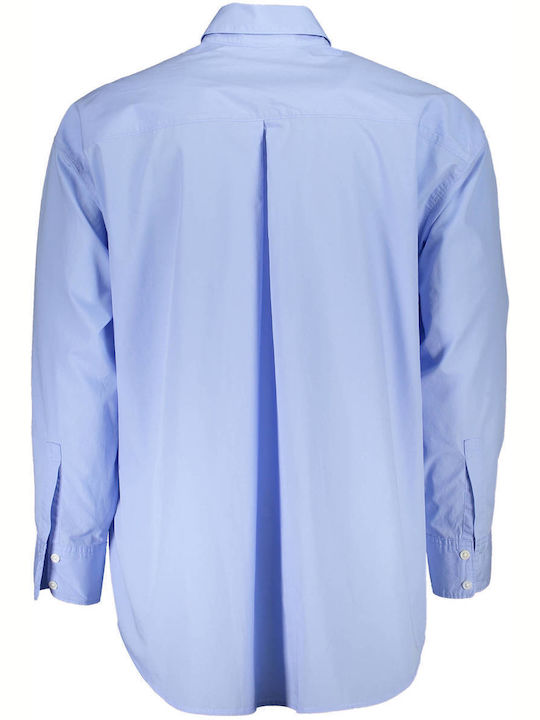 Levi's Men's Shirt Long Sleeve Light Blue