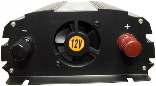 Volt Polska Инвертор за кола Модифицирана синусоидална вълна 700W за преобразуване на 24V DC в 230V AC