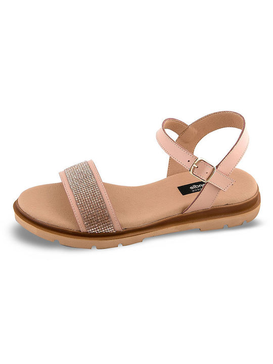 Blondie Women's Flat Sandals Anatomic in Pink Color