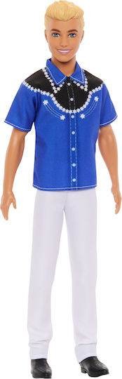 Barbie Fashionistas Boy Doll Fashionistas Ken Western for 3+ years+ Years 30cm