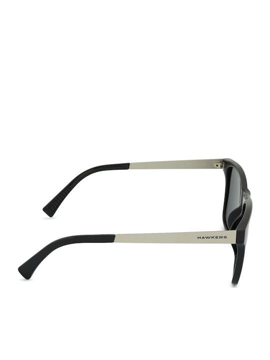 Hawkers One Unisex Sunglasses with Black Frame and Black Polarized Lens