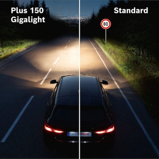 Bosch Car Lamp Plus H7 Warm White 12V 55W
