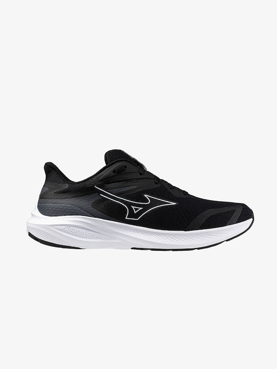 Mizuno Enerzy Runnerz Men's Running Sport Shoes Black / White