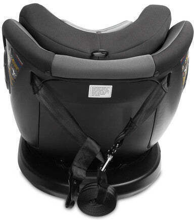 Caretero Mokki Baby Car Seat High-back Booster i-Size with Isofix Grey 0-36 kg