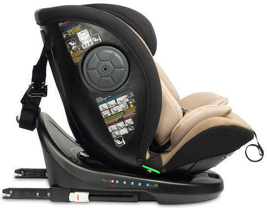 Caretero Mokki Baby Car Seat i-Size with Isofix Beige 0-36 kg