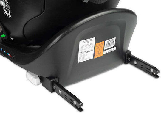 Caretero Mokki Baby Car Seat High-back Booster i-Size with Isofix Grey 0-36 kg