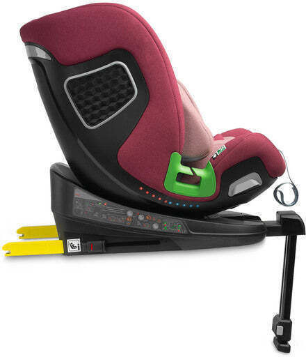 Caretero Kamptos Детско Столче за Кола i-Размер с Isofix Dirty Pink 0-36 кг