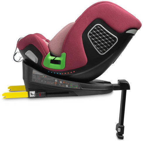 Caretero Kamptos Детско Столче за Кола i-Размер с Isofix Dirty Pink 0-36 кг
