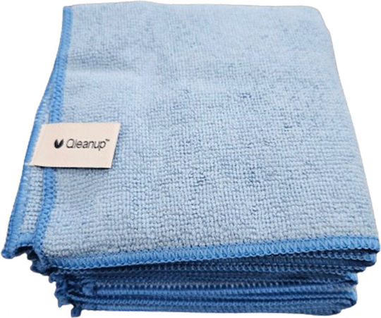 York Cleaning Cloths with Microfibers General Use Blue 30x30cm 10pcs