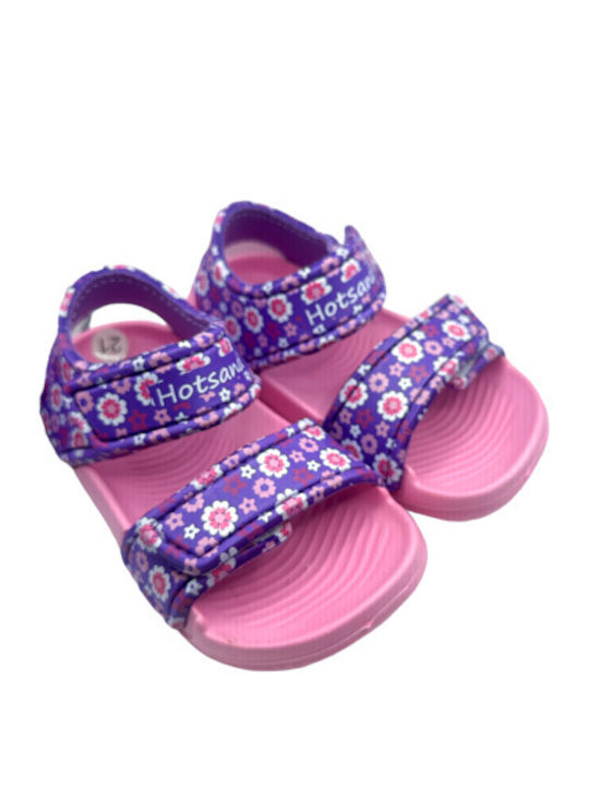 Hot Sand Children's Beach Shoes Purple