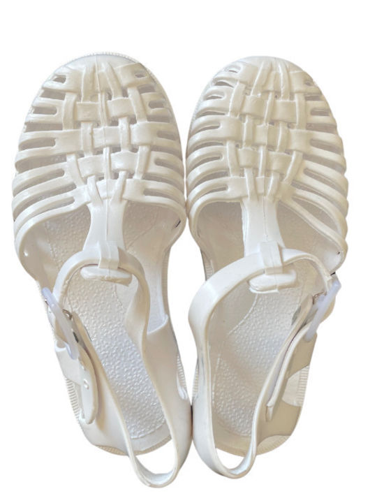 Francis Children's Beach Shoes White