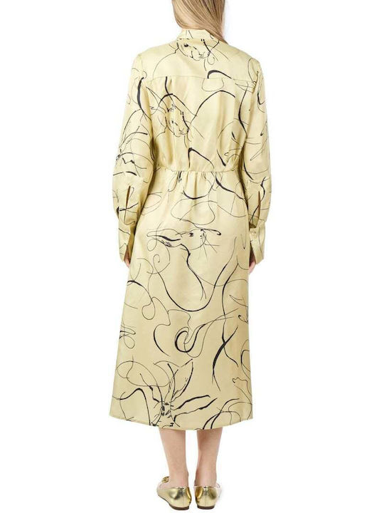 Beatrice Abito Shirt Dress Dress Yellow