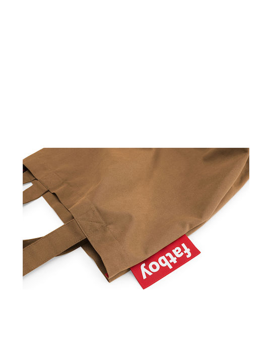 Fatboy Baumwolle Einkaufstasche in Braun Farbe