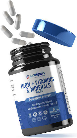 Prolipsis Iron 15mg Vitamins & Minerals Vitamins & Minerals 60 Tablets