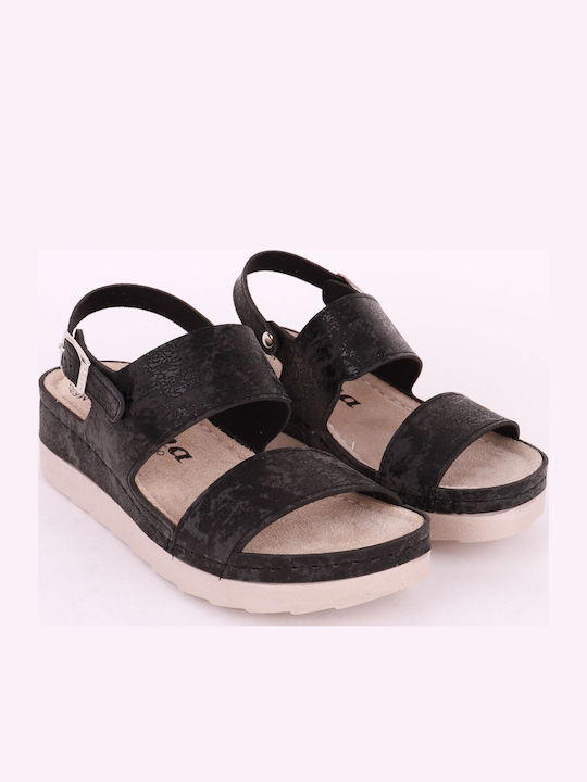 Anatomic Women's Platform Shoes Black