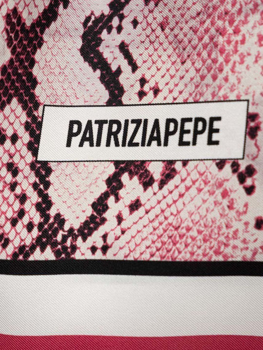 Patrizia Pepe Fular de damă din mătase Multicolor