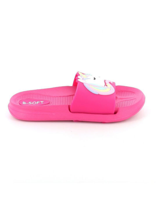 B-Soft Kids' Slides Pink